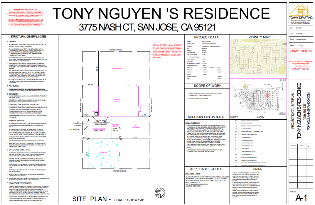CITY SAN JOSE FIRE DAMAGE