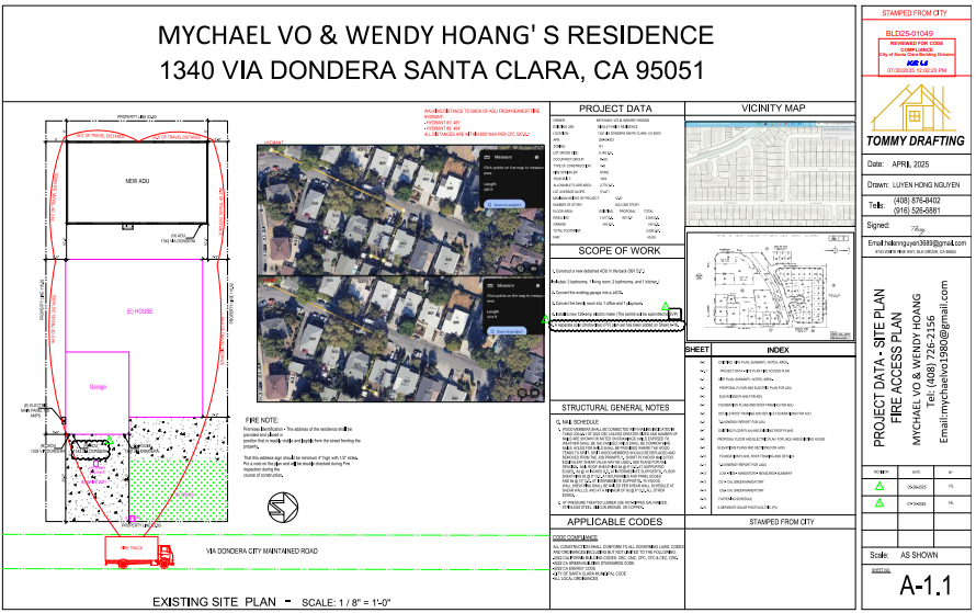 CITY SANTA CLARA ADU 3BEDS